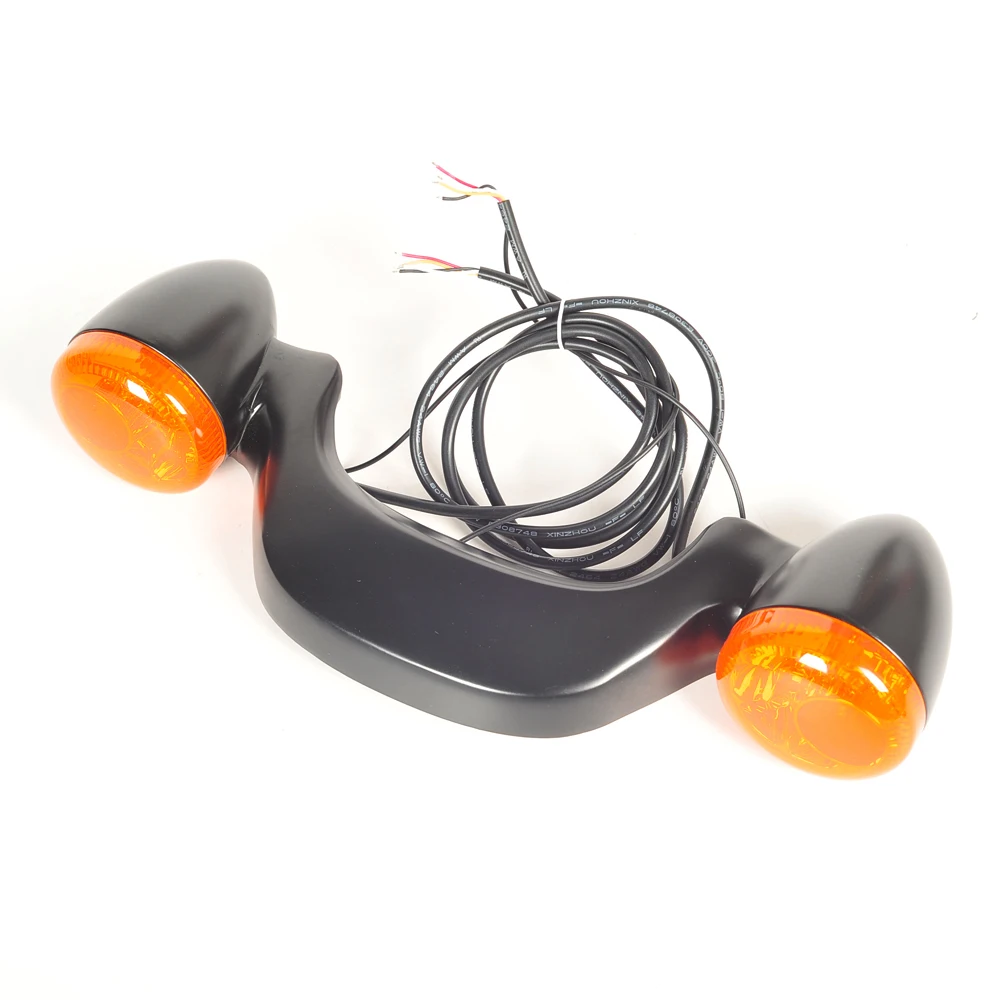 

Черный светодиодный задний стоп-сигнал для мотоцикла чехол для Harley FLHX Street Road Glide 2010-2016