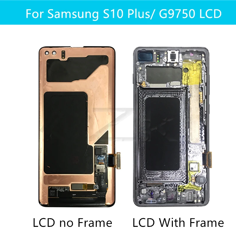 Pantalla t&aacute;ctil LCD Amoled de 6,4 "para Samsung Galaxy S10 Plus, montaje de digitalizador G975f/ds G975, G975u1, G9750, herramienta de reparaci&oacute;n-3