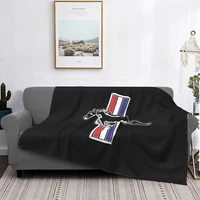best to buy ford mustang blanket bedspread bed plaid bed linen towel beach plaid blankets throw and blanket