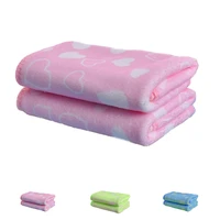 25 50cm soft microfiber absorbent towel printing child handface towel