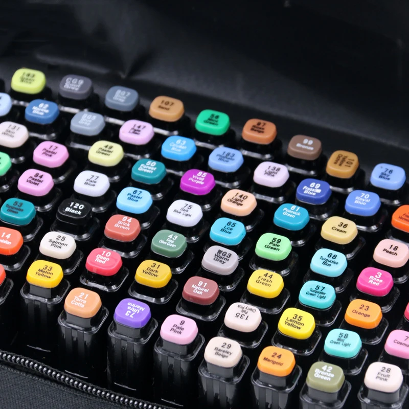 TouchFive эскиз маркеры кисти ручки набор манга цветные двойная головка