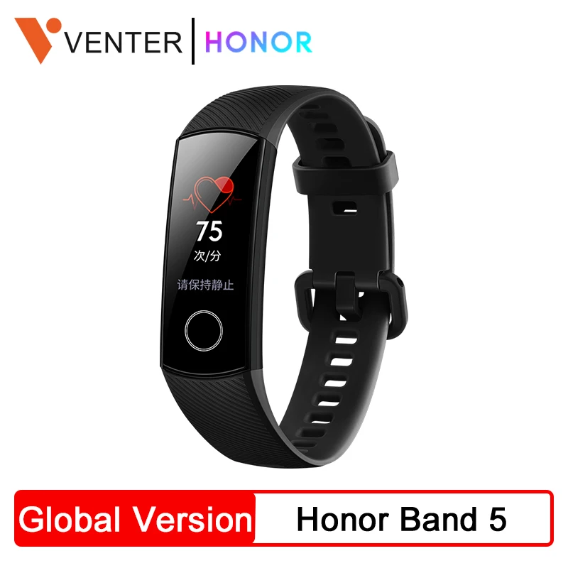 Фитнес-трекер huawei Honor Band 5 Band5 с цветным экраном, пульсометром, кислородом и датчиком сна