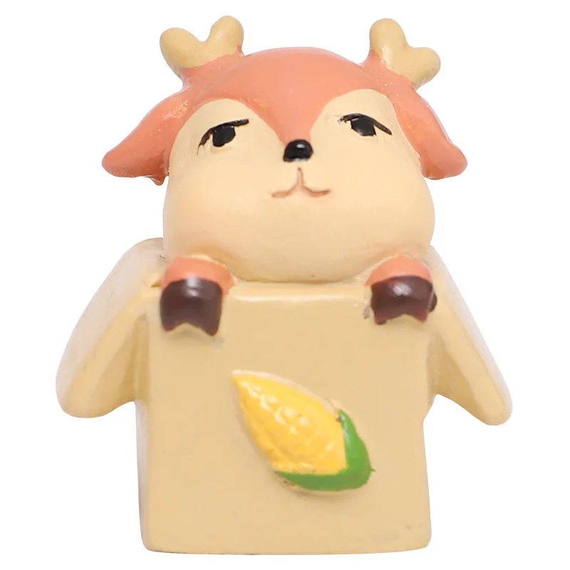 

Creative Japanese Cartoon Box's Secret Resin Refrigerator Pasted with 3D Magnetic Stickers for Home Kitchen Home Accessories