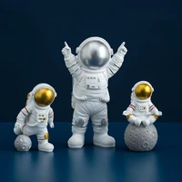 34pcs set astronaut action figures space man mini diy cute model figure speelgoed pop home decoration figurine car desk decor