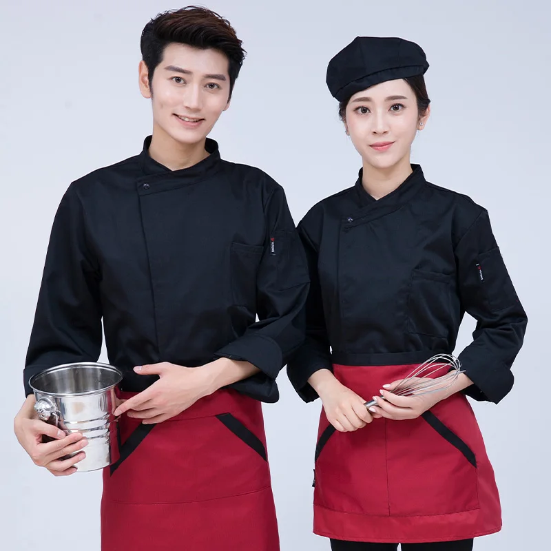 Женское пальто унисекс для шеф-повара дышащая куртка Комбинезоны летняя рабочая