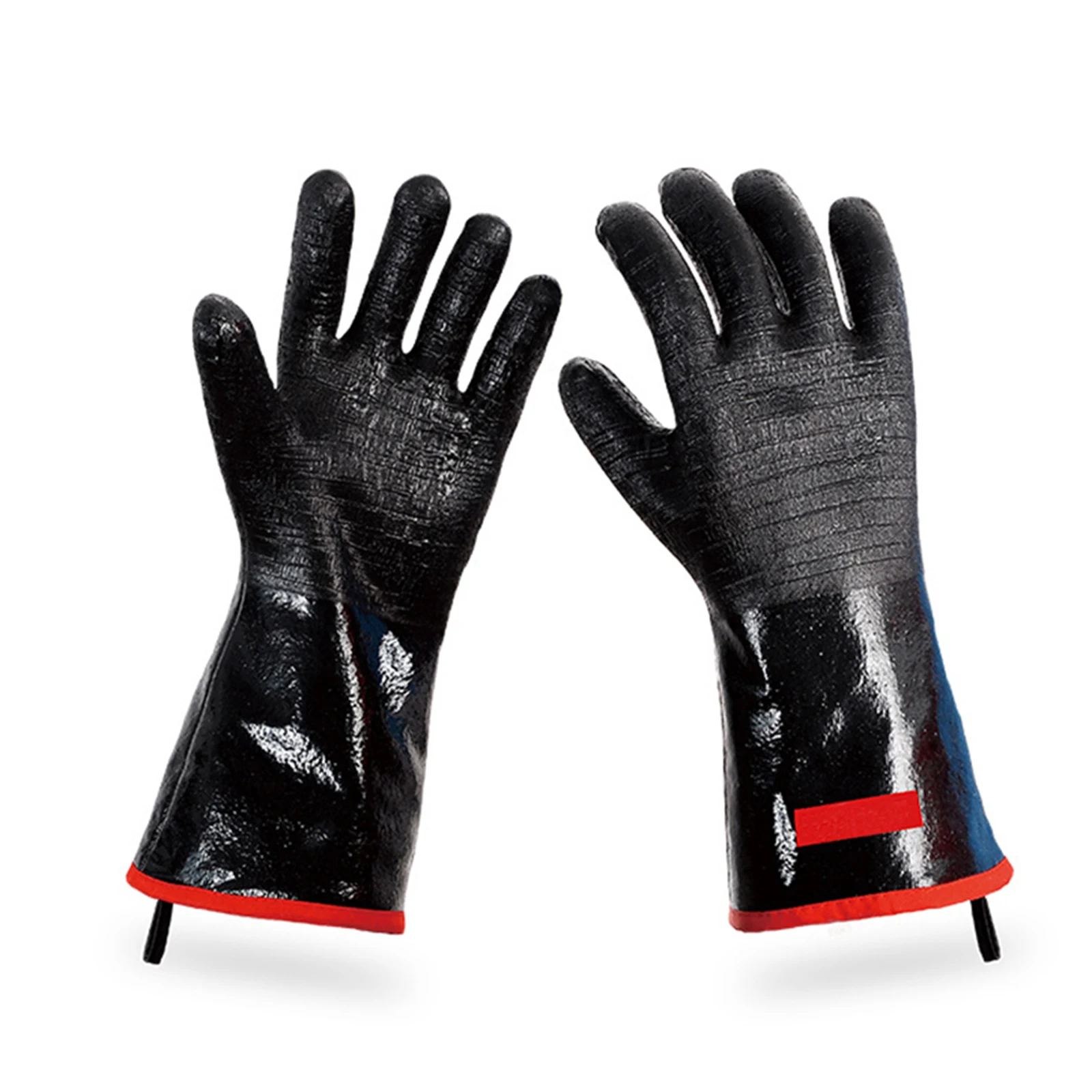 

Grill BBQ Glove Heat Resistant Oven Gloves Waterproof Fireproof Oil Resistant Barbecue Hand Protection Cooking Accessory F2