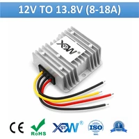 xwst non isolated dc dc 12v to 13 8v 8a 10a 12a 15a 18a aluminum step up boost power converter 13 8vdc voltage regulator