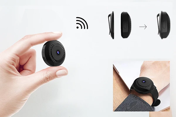 Домашняя камера видеонаблюдения C2 plus беспроводная мини-камера Wi-Fi 720P с ночным
