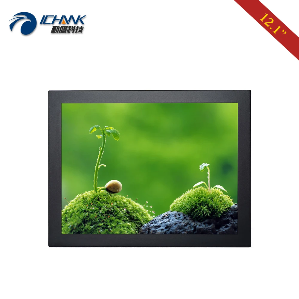 ZB120TN-V591/12 дюймов 800x600 HDMI пульт дистанционного управления анти-помех металлический чехол настенный промышленный монитор ЖК-экран дисплей