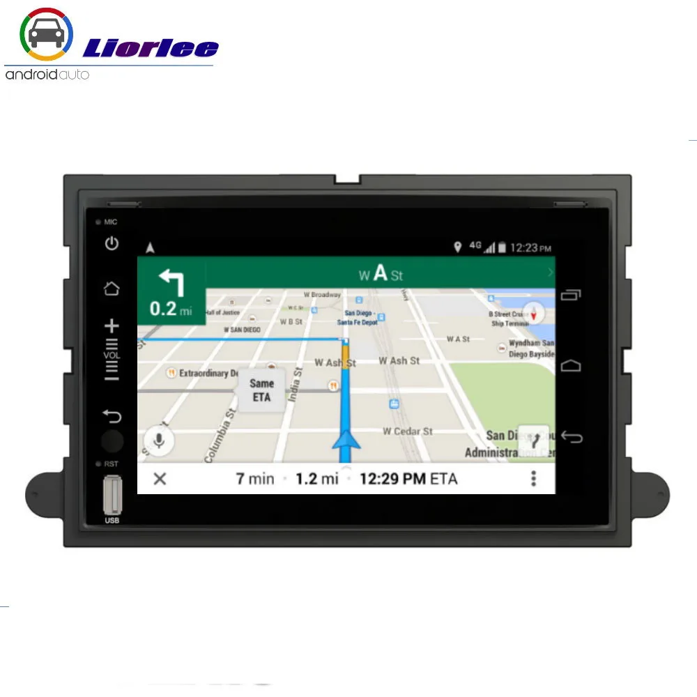 Автомагнитола для Ford Explorer 2006 2007 2008 2009 2010 Android мультимедийный HD экран дисплей ТВ GPS