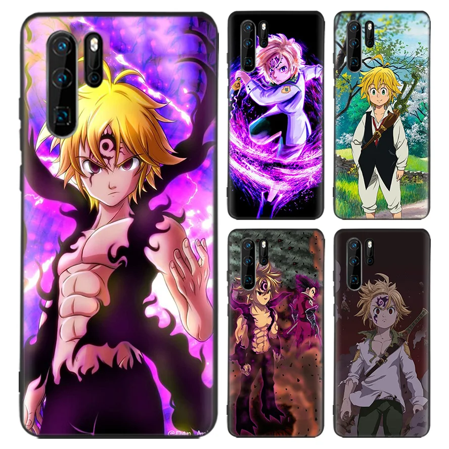 Nanatsu no Taizai черный чехол для huawei mate 30 20 10 P30 P20 P10 Pro Lite P Smart Z мягкий чехол для телефона