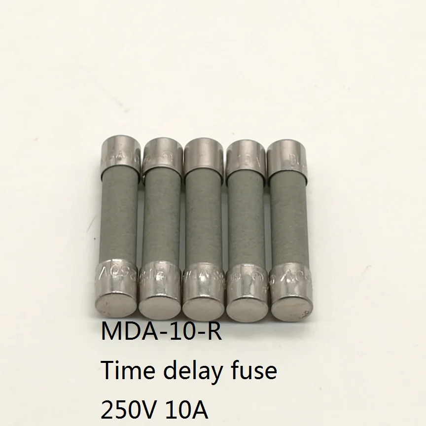 5 шт./лот BUSS BK/MDA-10-R MDA-10-R MDA-10 250VAC предохранитель медленного сплавления время