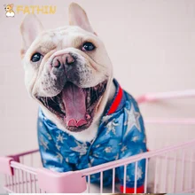 FATHIN французский одежда для бульдога, толстовка с капюшоном для собаки, роскошная Adidog теплые спортивные носки в стиле ретро для собак Толстовка с капюшоном Домашние животные одежда S-XL