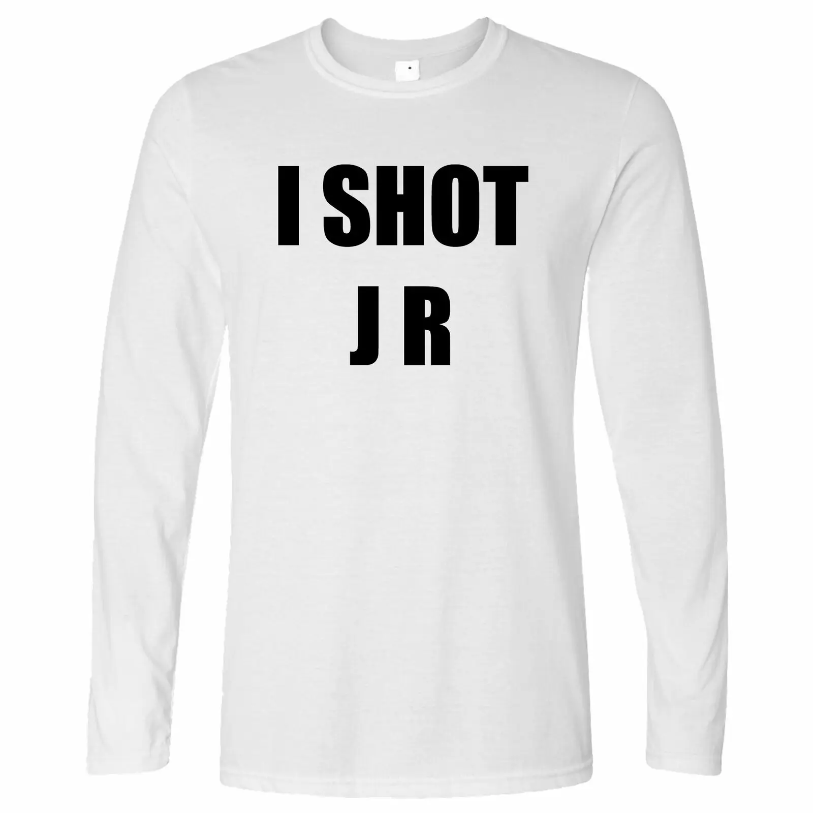 Tv Parody Long Sleeve I Shot J R Ewing Slogan Nerdy Geeky Quote Comic |