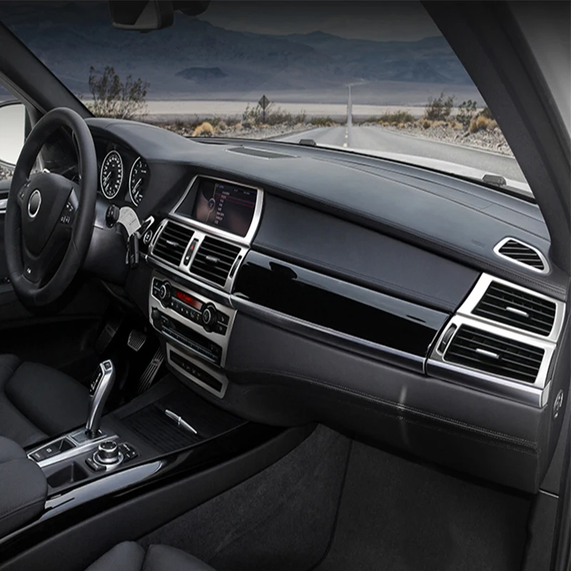 Для BMW X5 X6 E70 e71автомобильный Стайлинг внутренние кнопки панель рамка