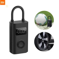 xiaomi mijia inflator 1s portable mini led smart digital tire pressure sensor electric pump for bicycle motorcycle car soccer