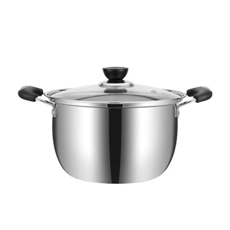 

Stainless Steel Pan Multifunctional Milk Cooking Breakfast Induction Nonstick Soup Pot Hotpot Ollas De Cocina Kitchenware 60