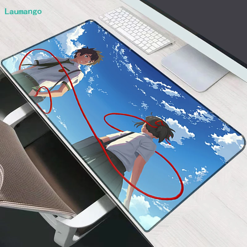 

Gamer Computer Mouse Pad Anime Your Name Large Keyboard Gaming Accessories Desk Mat Mouse Mats Xxl Mousepad Yugioh Playmat Cs Go