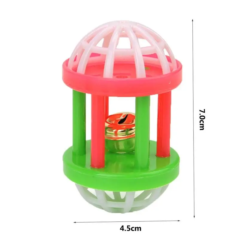 Пластиковая игрушка котенок с гантелями Jingle милая собака Кот обучающий