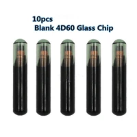 2021 latest version 10pcs auto chip transmitter in blank 4d60 glass chip id4d60 blank glass chip 4d 60 hot sale work perfect