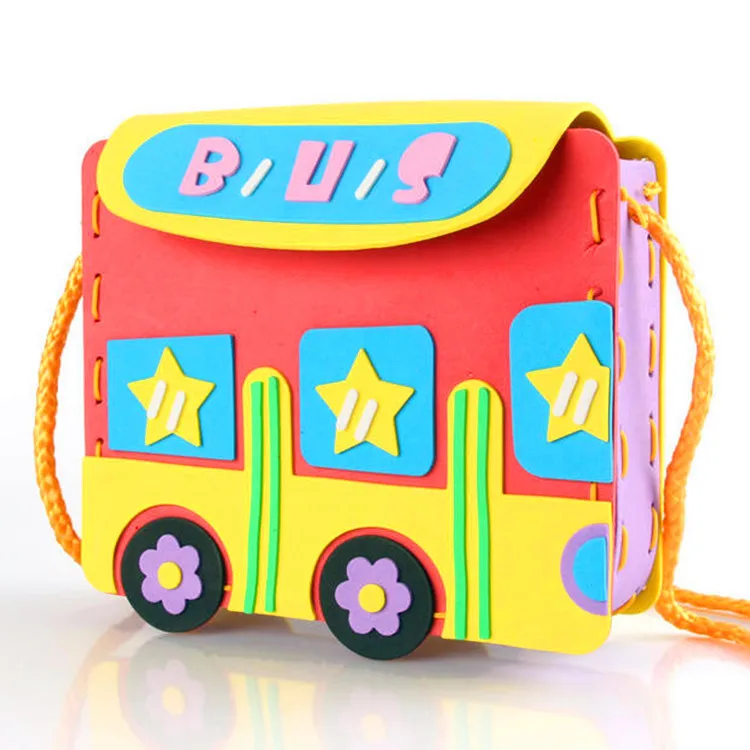 1 набор разноцветных пазлов из вспененного этилвинилацетата прекрасные животные