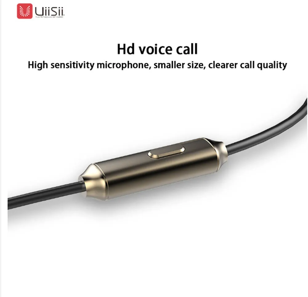 Наушники Uiisii HM7/13, наушники-вкладыши, микрофонный сабвуфер, игровые наушники, шумоподавление, музыка, проводная стереогарнитура