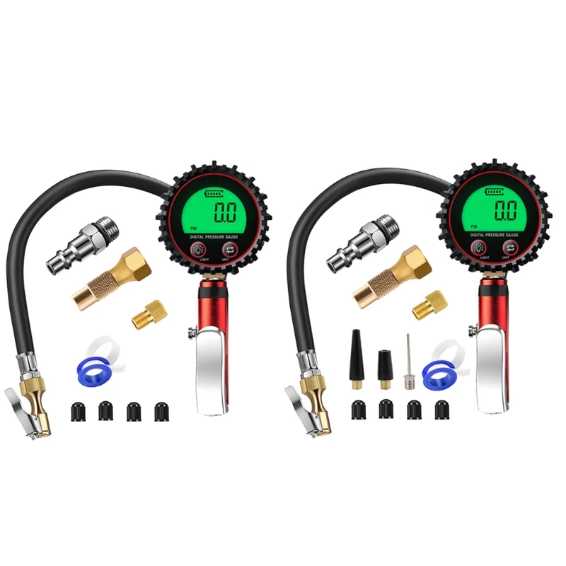 

MOLE 3-255 PSI Professional Reader Tire Air Pressure Gauge for Car Bicycle