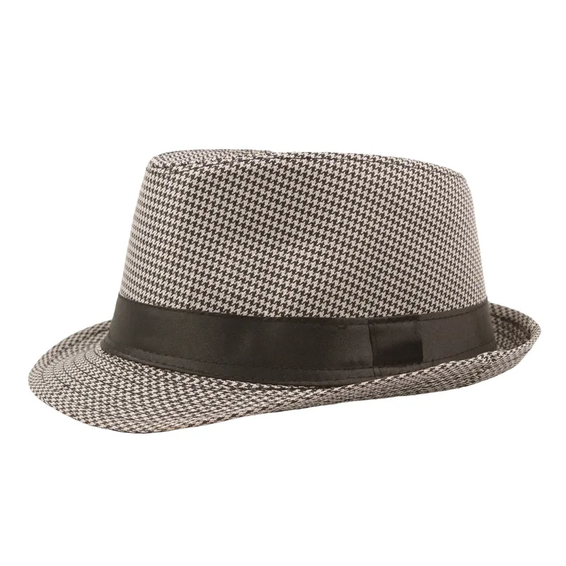 Шляпа в английском стиле для мужчин и женщин Панама повседневная летняя|Мужские