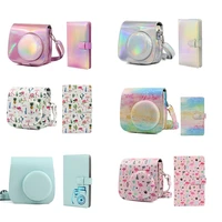 fujifilm instax mini 9 8 8 shoulder bag camera accessories artist oil painting instant camera pu leather protective cover