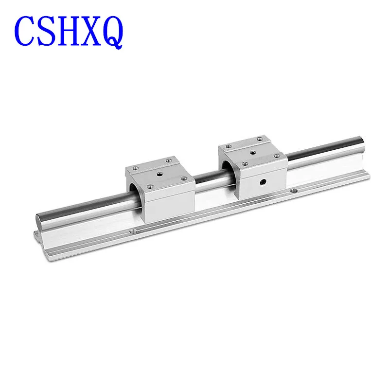 

2 Sets Linear Rail SBR12 Linear Rail Slides With 4pcs SBR12UU Bearings Block for CNC Router CNC Parts