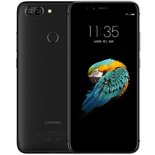 Смартфон lenovo S5 K520 с глобальной версией, 4 ГБ, 64 ГБ, 5,7 дюйма, 18:9 мобильный телефон, Восьмиядерный процессор Snapdragon 625, двойная задняя камера, отпечаток пальца