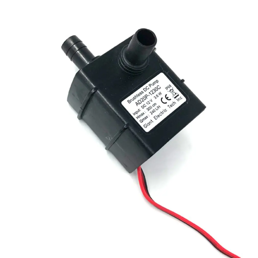 Бесколлекторный погружной водяной насос USB мини-аквариумный Ландшафтный фонтан