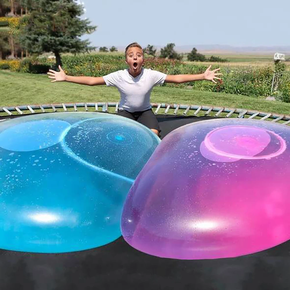 

Summer Children's Gift Birthday Party Children's Outdoor Soft air Water Filled Bubble Ball Inflatable Toys Fun Party Games 214