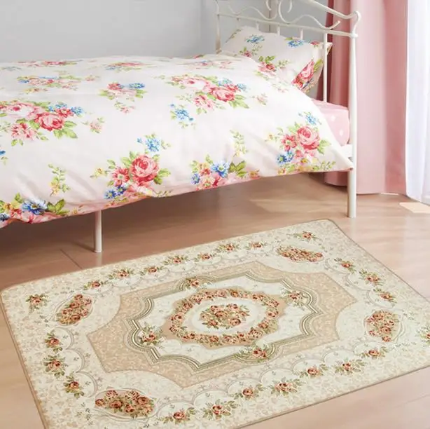 2 цвета популярный модный корт розовый ковер коврики диван спальня домашний