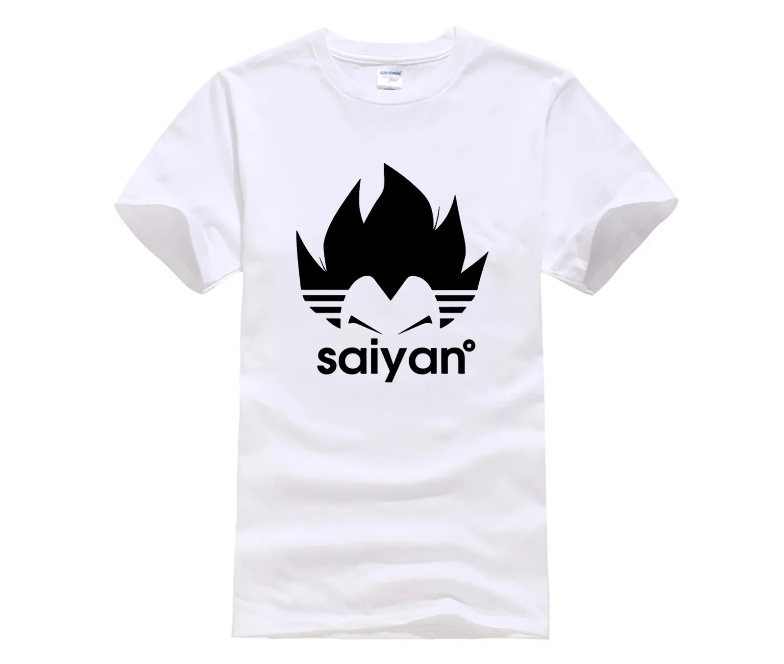 

Модные креативные графический качественная модная с коротким рукавом мужская футболка saiyan модная футболка 100% хлопок