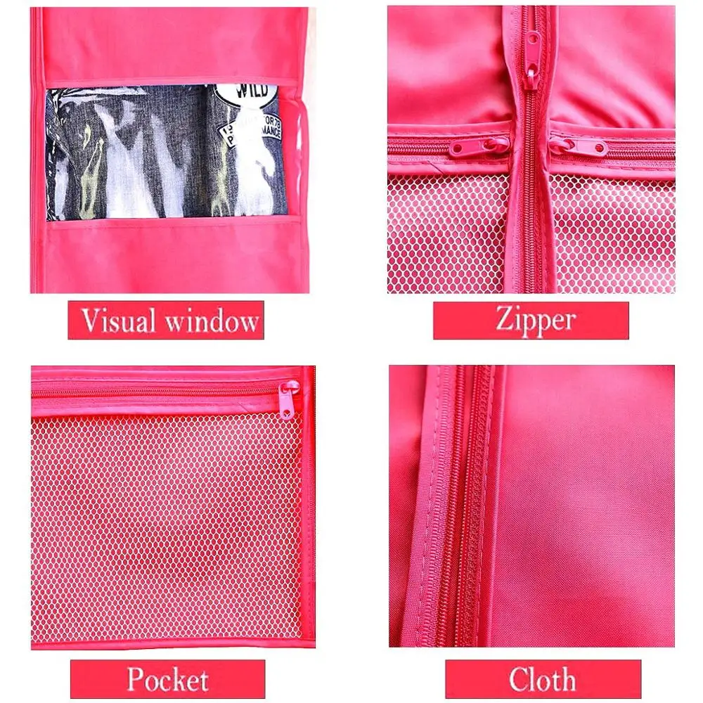 чехол для Лучшие Продажи Цвет Дышащая Ткань Сумка Для Хранения Платье Складной