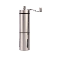 manual coffee grinder hand conical coffee bean grinder with ceramic mechanism by flafster kitchen portable stainless steel b