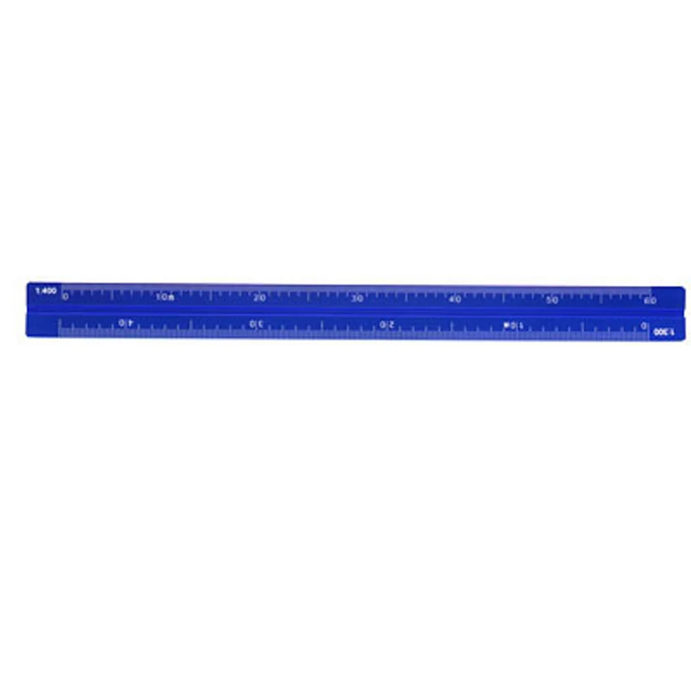 

Multifunctional Office Supplies Triangular Scale Ruler Aluminum Small Proportion School Measuring Tool Colorful Ruler