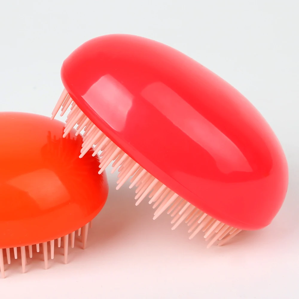 

Mini Egg Hair Detangler Comb,Portable Haircare Massage Brush,No Scalp Injuries&Solid Hair,Hairstyling for All Hair Types,Barber