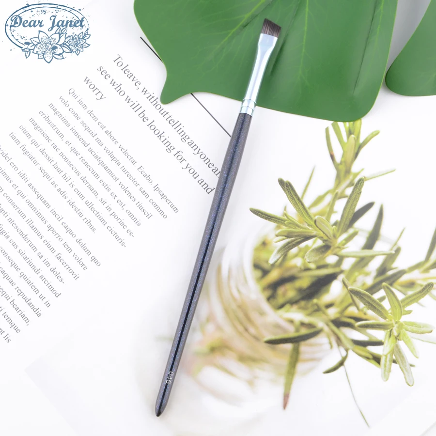 1 шт. 046 Угловые кисти для макияжа бровей Макияж синтетические волосы деревянная