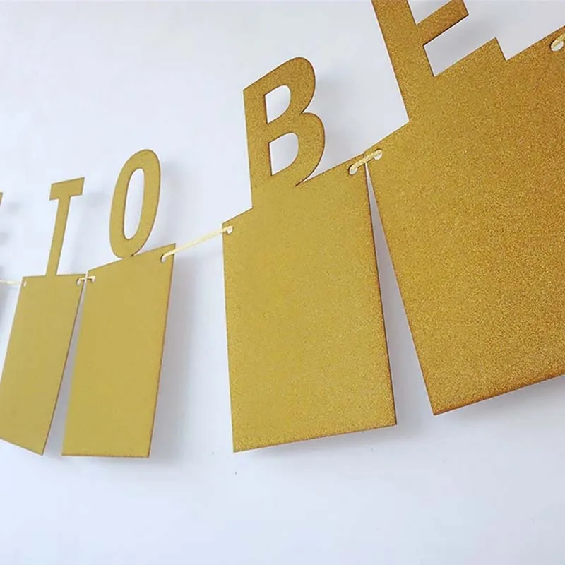 Золотая розовая Свадебная фоторамка баннер для невесты Гирлянда Свадебные