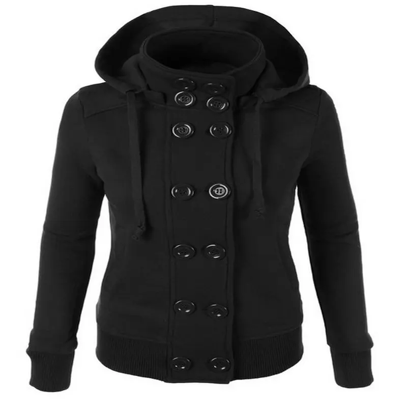 Хит сезона осень-зима женские толстовки с капюшоном толстовка двойным парком