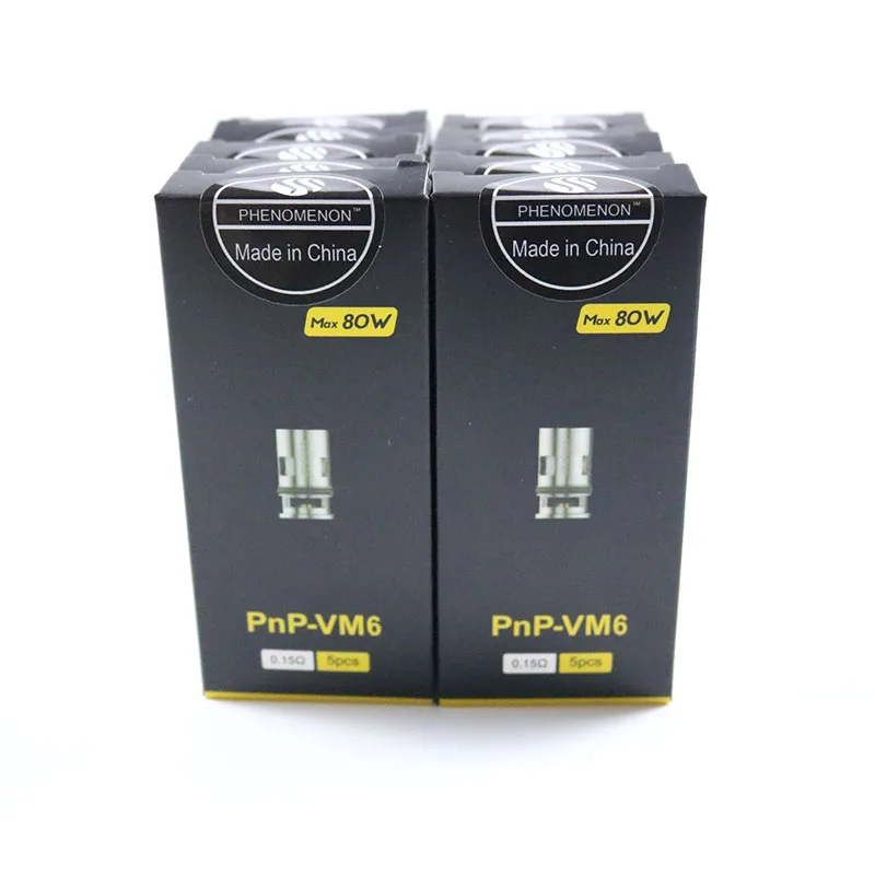 

Оптом 50 шт. PnP катушки сетки VM1/VM6/VM5/R1 0,3/0,15/0,2 Ом PnP VM4 для Argus air Vinci X Vinci Air Vaporizer Drag X Drag
