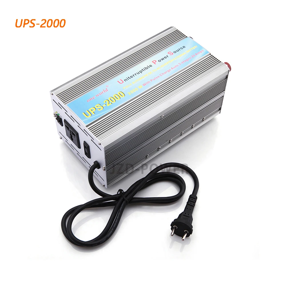 Инвертор солнечной энергии 2 кВт 2000 Вт модифицированный инвертор синусоидальной