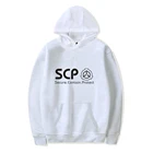 Толстовки с капюшоном Scp Foundation, Свитшот унисекс, Повседневная Уличная одежда, хлопковая удобная толстовка, Индивидуальные топы, одежда Scp с принтом