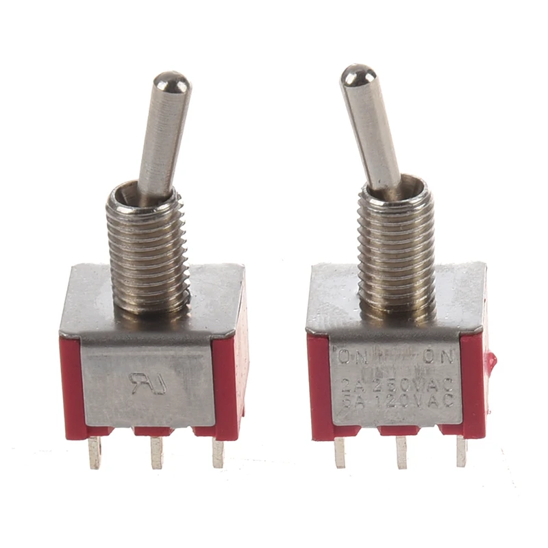 SODIAL(R) 2 шт. ВКЛ./вкл. положения двухполюсный двойной переключатель|Выключатели| |