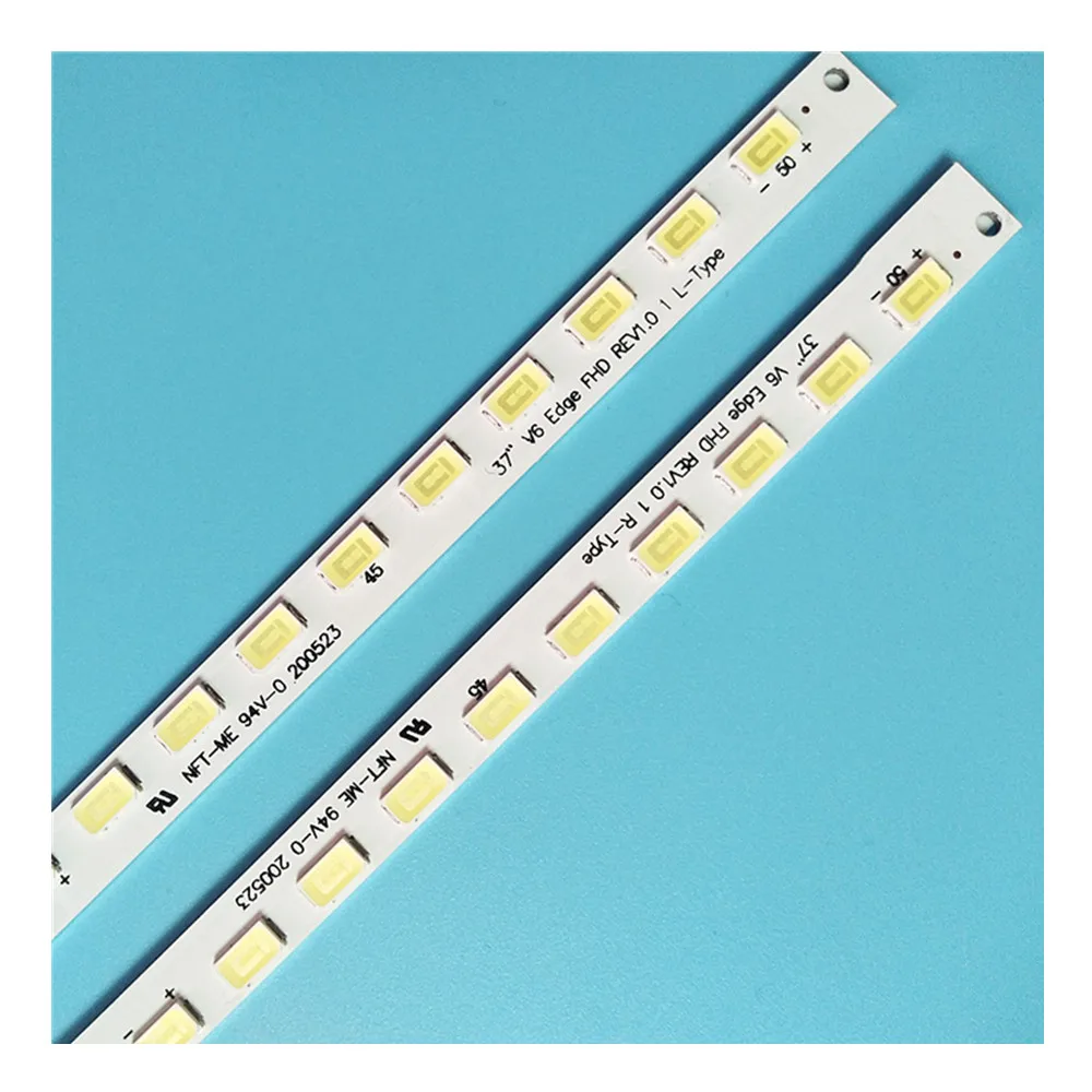 478mm50 ledes tira LED para 37 &quotV6 Edge FHD REV1.0 1 L/R tipo 3660L-0385A 3660L-0379A 37E82RD 3DTV37860iX LC370EUN(SD)(V1) 3753 |