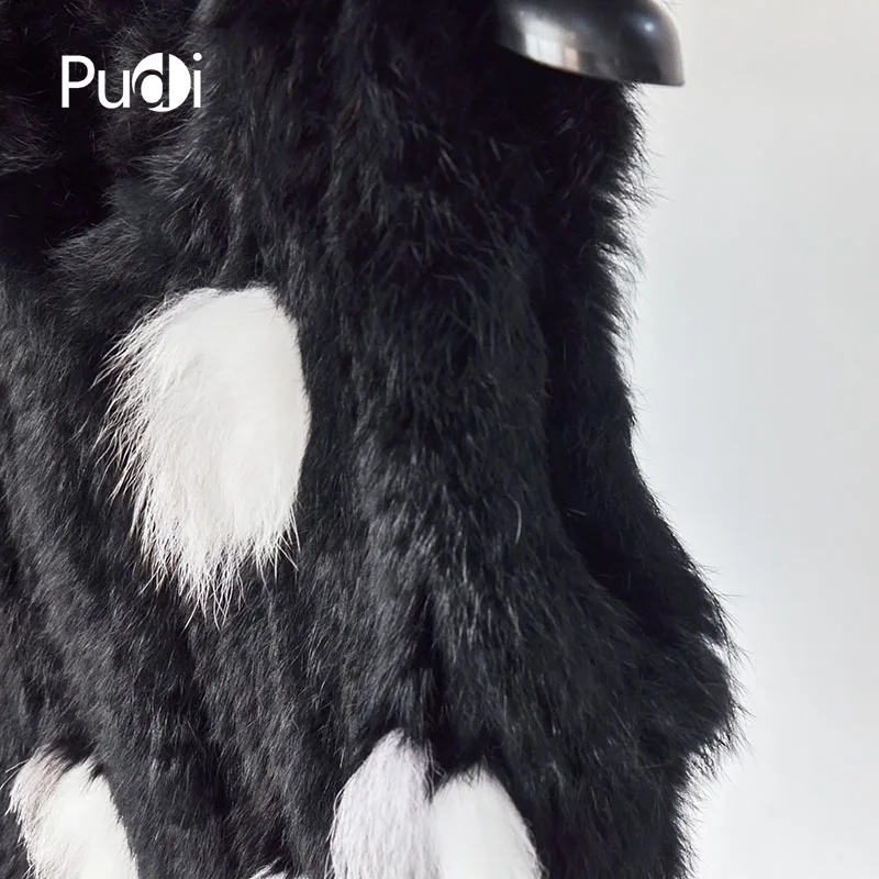Женский жилет с натуральным кроличьим мехом новинка зимы 2020 куртка енота