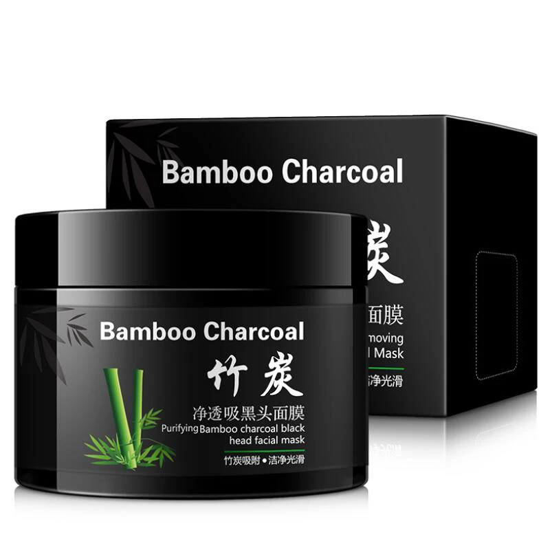 Маска для лица с бамбуковым углем удаления черных точек|Средства ухода и маски| |