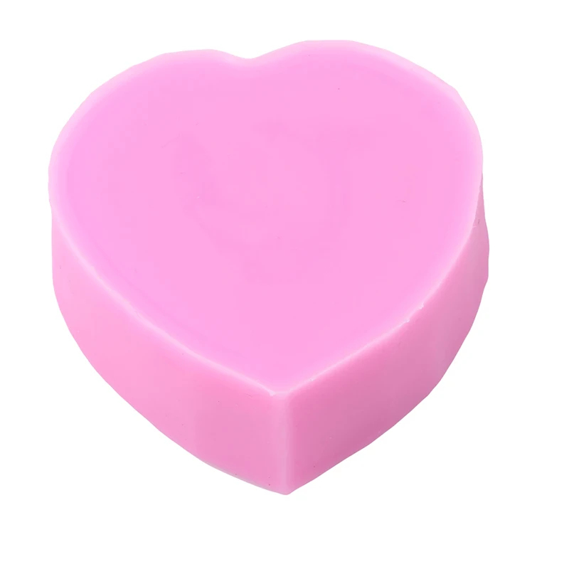 

3D Silicone Soap Mold Heart Love Rose Flower Chocolate Mould Candle Polymer Clay Molds Crafts DIY Forms For Soap Base Tool